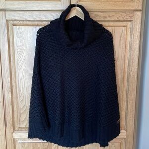 Garcia Jeans Knit Cowl Neck Poncho